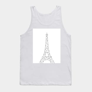 Geometric Eiffel Tower Tank Top